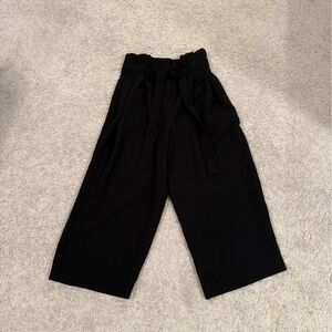 Cinched Waist Dress Pants